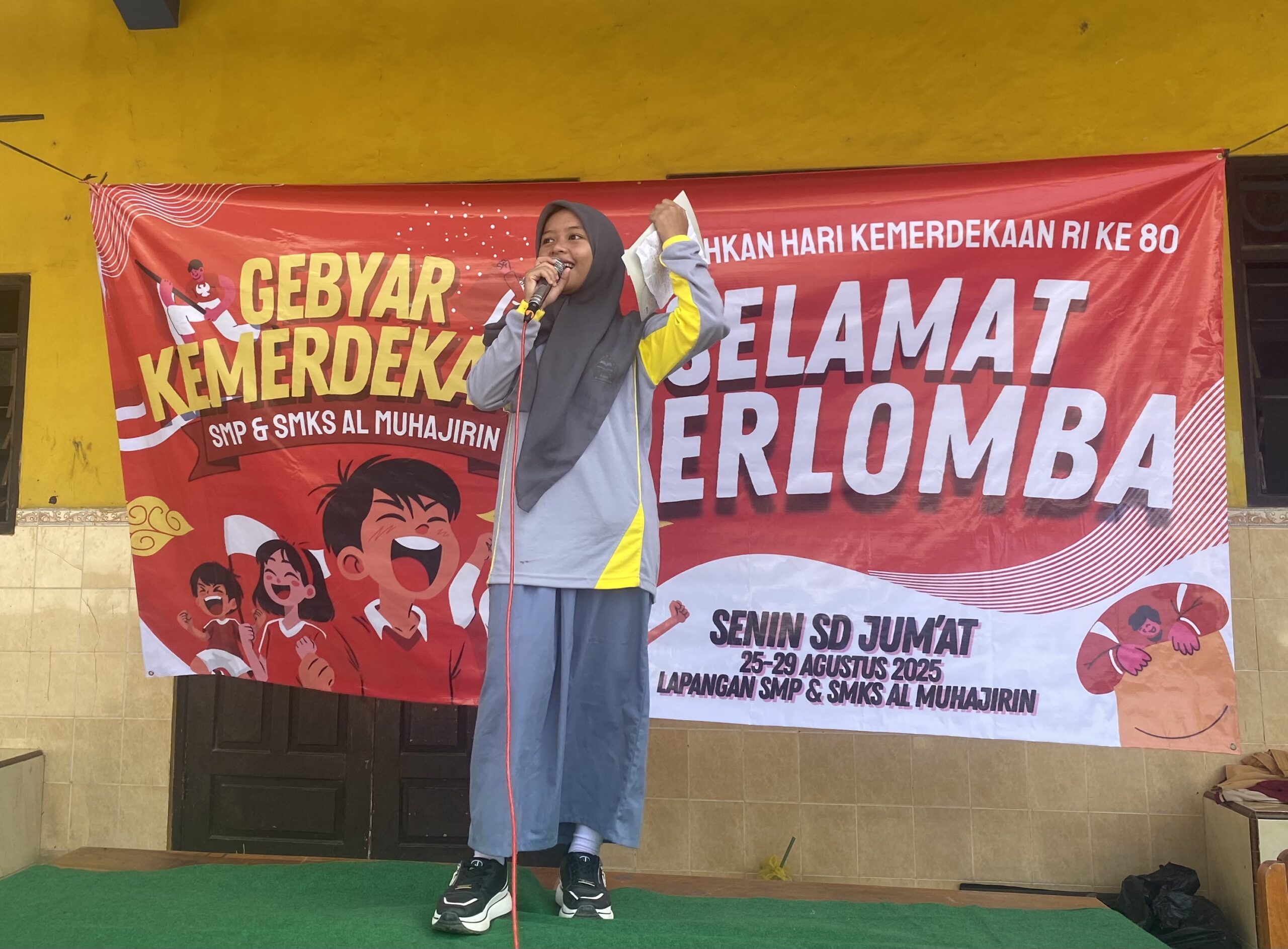 Gebyar Kemerdekaan SMP & SMKS Al Muhajirin 2025: Meriah, Kreatif, dan Penuh Kebersamaan
